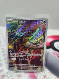 Pokemon TCG - Drowzee 210/198 - Scarlet & Violet Base - Illustration Rare - NM/M - Image 1