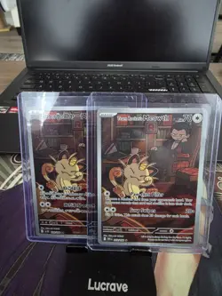 Team Rocket's Meowth #203 Pokemon Destined Rivals/ Glory of Team Rocket #109 - Image 1