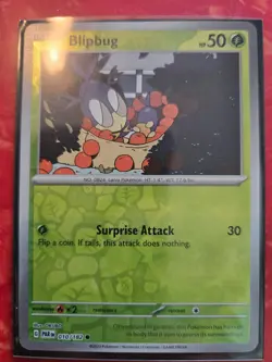 pokemon paradox rift blipbug [reverse holo] 010-182 - Image 1