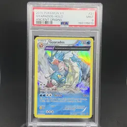 GYARADOS 2015 Pokemon XY Ancient Origins Holo #21 - PSA 9 - Image 1