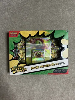 Pokemon TCG: Mega Evolution Ascended Heroes - Mega Meganium ex Box - New Sealed - Image 1