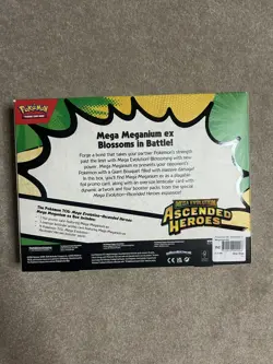 Pokemon TCG: Mega Evolution Ascended Heroes - Mega Meganium ex Box - New Sealed - Image 2