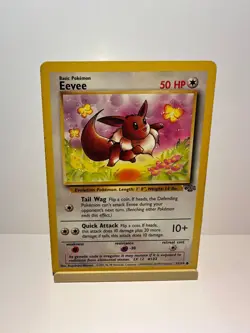 Eevee 51/64 Common Jungle Pokemon Unlimited Lightly Played - Image 1