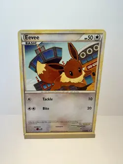 Eevee 47/90 Common HGSS Undaunted Pokemon Moderately Played - Image 1