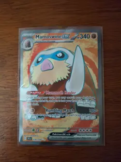 Mamoswine ex - 174/159 Journey Together Full Art Pokemon - NM/MINT - Image 1