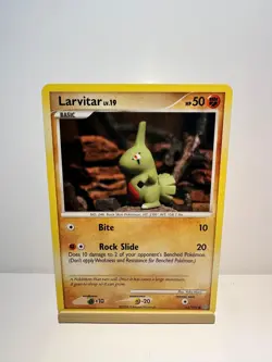 Larvitar 63/100 Common Stormfront Pokemon Lightly Played - Image 1