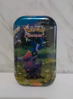 Pokemon Ascended Heroes Mini Tin Zorua & Cramorant New Sealed - Image 1