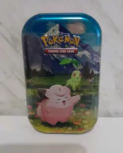 Pokemon Ascended Heroes Mini Tin Clefairy & Chikorita New Sealed - Image 2