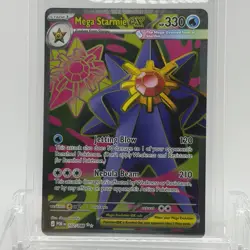 Pokemon TCG Perfect Order Mega Starmie ex #102/088 Ultra Rare Full Art NM - Image 1