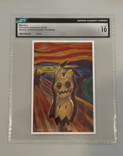 Mimikyu Pokemon Postcards Munch: A Retrospective Campaign (2018) CGC Gem Mint 10 - Image 1