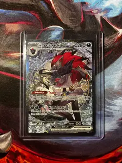 N's Zoroark Ex Pokemon 286/217 SIR mega Evolution: Ascended Heroes - Image 1