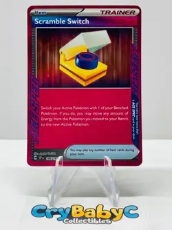 Pokemon Scramble Switch 186/191 Surging Sparks Scarlet & Violet ACE SPEC Rare - Image 1