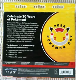 Pokemon TCG: Pokemon Day 2026 Collection Box - 30th Anniversary - (Lot Of 15 - Image 3