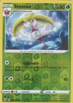 Steenee 15/189 Pokemon TCG Darkness Ablaze Reverse Holo - Image 1