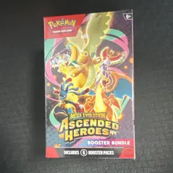 Pokemon TCG Mega Evolution—Ascended Heroes Booster Bundle 6 Packs - Image 1