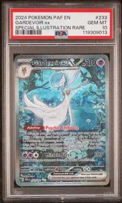2024 POKEMON PAF EN-PALDEAN FATES SPECIAL ILLUSTRATION RARE GARDEVOIR EX PSA 10 - Image 1