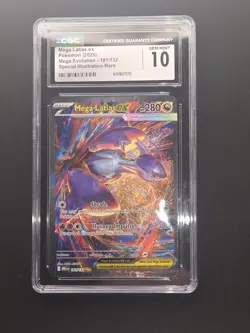 Pokemon TCG Mega Latias EX Sir 181/132 Mega Evolution Card CGC 10 - Image 4