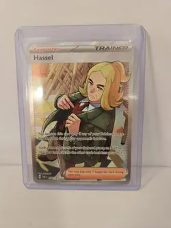 Hassel 205/167 Twilight Masquerade Holo Pokemon Card - Image 3