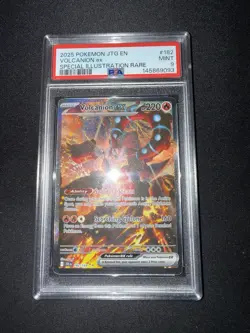 Pokemon TCG Volcanion EX SIR Card Journey Together 182/159 Sir PSA 9 - Image 3