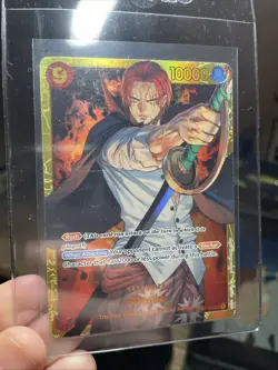 Shanks SEC OP01-120 - One Piece TCG English Card Near-Mint Secret Rare - Image 1