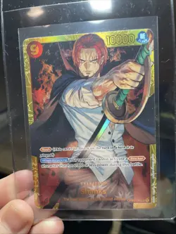 Shanks SEC OP01-120 - One Piece TCG English Card Near-Mint Secret Rare - Image 3