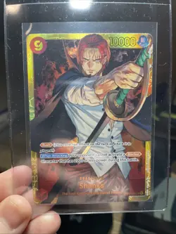 Shanks SEC OP01-120 - One Piece TCG English Card Near-Mint Secret Rare - Image 4
