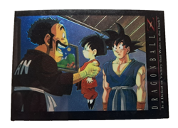 Carte Dragon Ball Z DBZ Trading Cards Chromium 96 Amada 1996 Satan Pan Goku Foil - Image 1