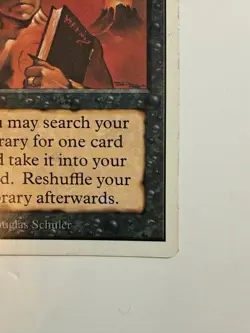 Magic: The Gathering - MTG - Demonic Tutor - Unlimited - Rare - English - LP - Image 5