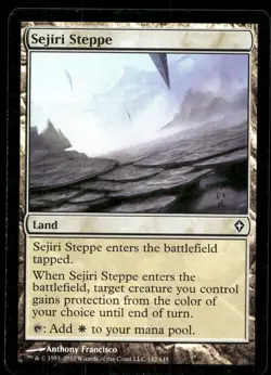 FOIL SEJIRI STEPPE WORLDWAKE MAGIC: THE GATHERING LP - Image 1