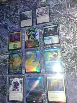 MTG Random Japanese Lot With Rhystic Study And Others Foils And Non - Image 3