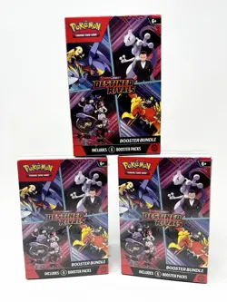Pokemon TCG: Destined Rivals DRI SV10 Booster Bundle *Sealed* Lot of 3 - Image 1