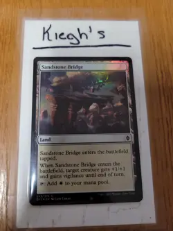 Mtg Sandstone Bridge *Foil* - Image 1