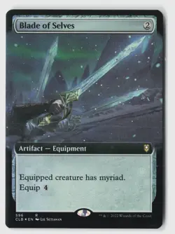 Blade of Selves (Extended Art) #596 (Foil) (NM) Baldur's Gate CLB Magic MTG - Image 1