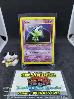 Pokemon Card - CELEBI #3 - HOLO 1ST EDITION (NEO REVELATION) YEAR 2001 - Image 1