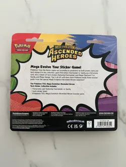 Pokemon TCG: Mega Evolution Ascended Heroes Tech Sticker Collection (Charmander) - Image 5