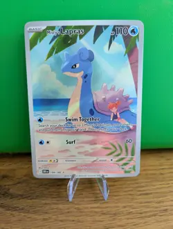 Misty's Lapras 194/182 - Pokemon Destined Rivals - Illustration Rare (NM) - Image 1