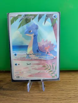 Misty's Lapras 194/182 - Pokemon Destined Rivals - Illustration Rare (NM) - Image 3