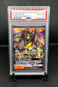 ZYGARDE GX 2018 Pokemon Sun & Moon Forbidden Light - PSA GEM MT 10 - #73 - Image 1