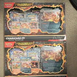 Pokemon TCG Charizard ex Special Collection Box Lot of 2 - Image 1