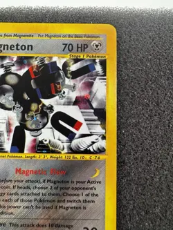 Pokemon TCG Magneton H16/H32 Holo Rare 2003 Aquapolis - Image 5
