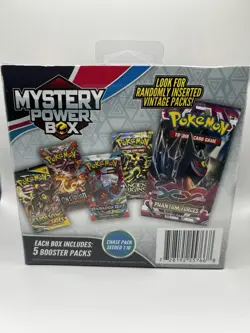 Pokemon Mystery Power Box Chase Pack Seeded 1:10 (5 Booster Packs) NEW SEALED - Image 2