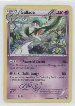 Gallade Holo Pokemon Black & White Plasma Storm #61 - Image 1