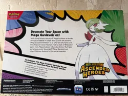 Pokemon Ascended Heroes Premium Poster Collection Box Mega Gardevoir SEALED BOX - Image 2