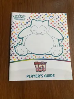 Pokemon 151 Players Guide - Pokemon TCG Rulebook Unused - Image 1