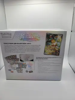 Pokemon TCG Prismatic Evolutions Elite Trainer Box ETB - Factory Sealed - Image 3