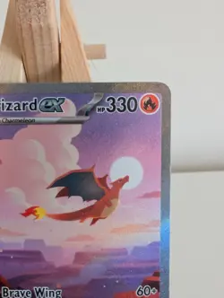 Pokemon TCG Charizard EX 199/165 Scarlet Violet 151 - Image 4