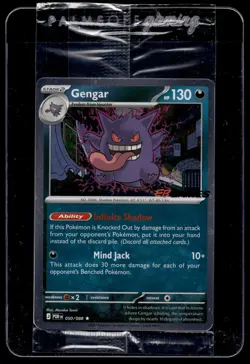 SEALED GENGAR 050/088 - EB GAMES STAMPED PROMO - PERFECT ORDER - POKEMON - NM - Image 1