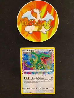 Rayquaza 138/185 Holo Amazing Rare Pokemon Vivid Voltage MINT - ITA - No PSA - Image 1