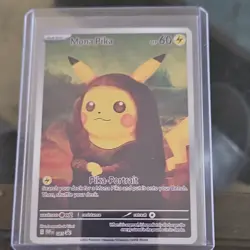 Pokemon TCG Mona Pika 085 Leonardo da Vinci Art Regular HP60 English - Image 1