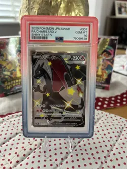 PSA 10 - Pokemon TCG Japanese - Shiny Charizard V - Shiny Star V - 307/190 - Image 1